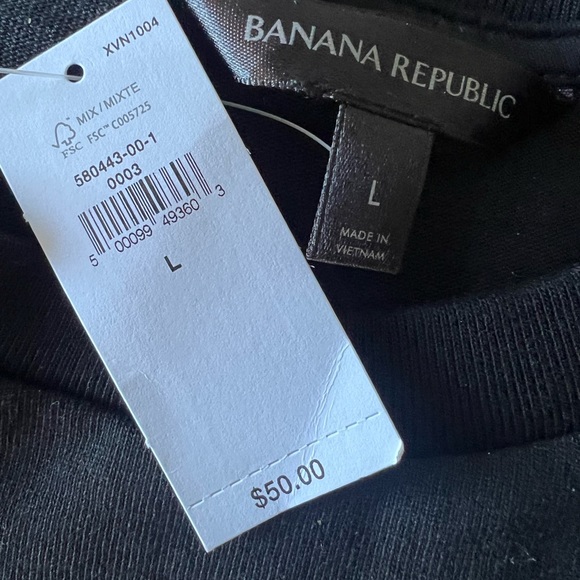 NWT Banana Republic Supima Tank - L - Picture 3 of 3